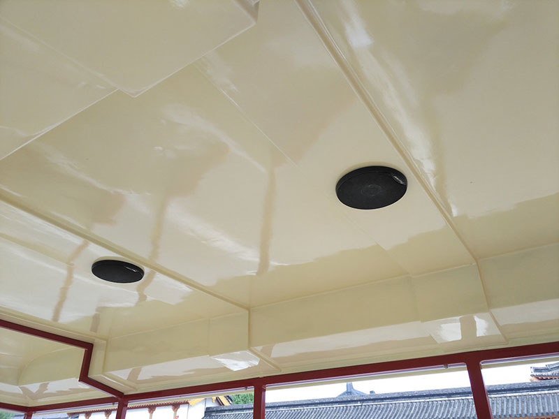 景區觀光小火車-車廂頂部 景區觀光小火車-車廂頂部